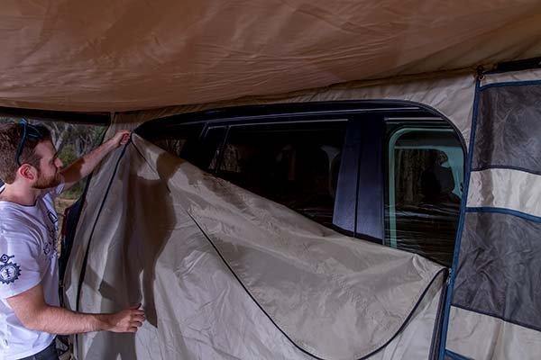 ARB DELUXE AWNING ROOM WITH FLOOR - 8.2ft x 8.2ft - Yota Nation